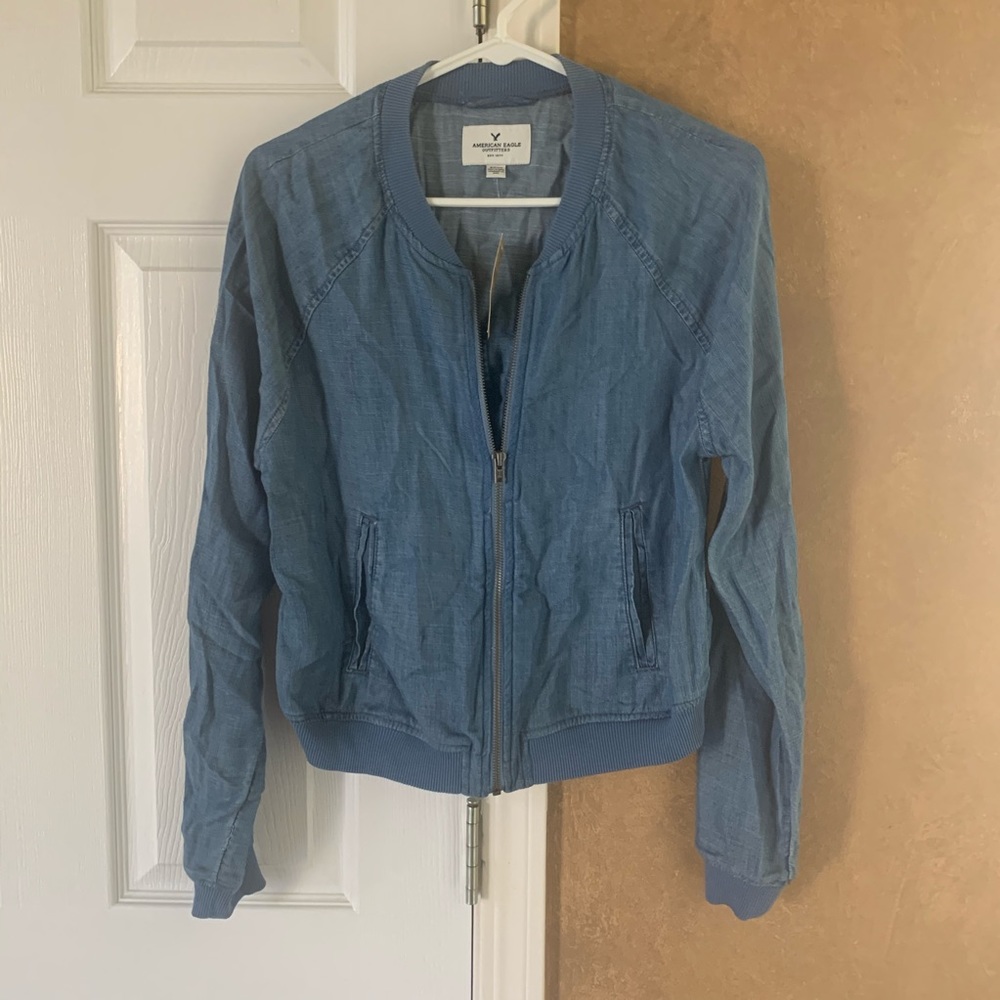 American Eagle Bomber Jacker -Small NWT